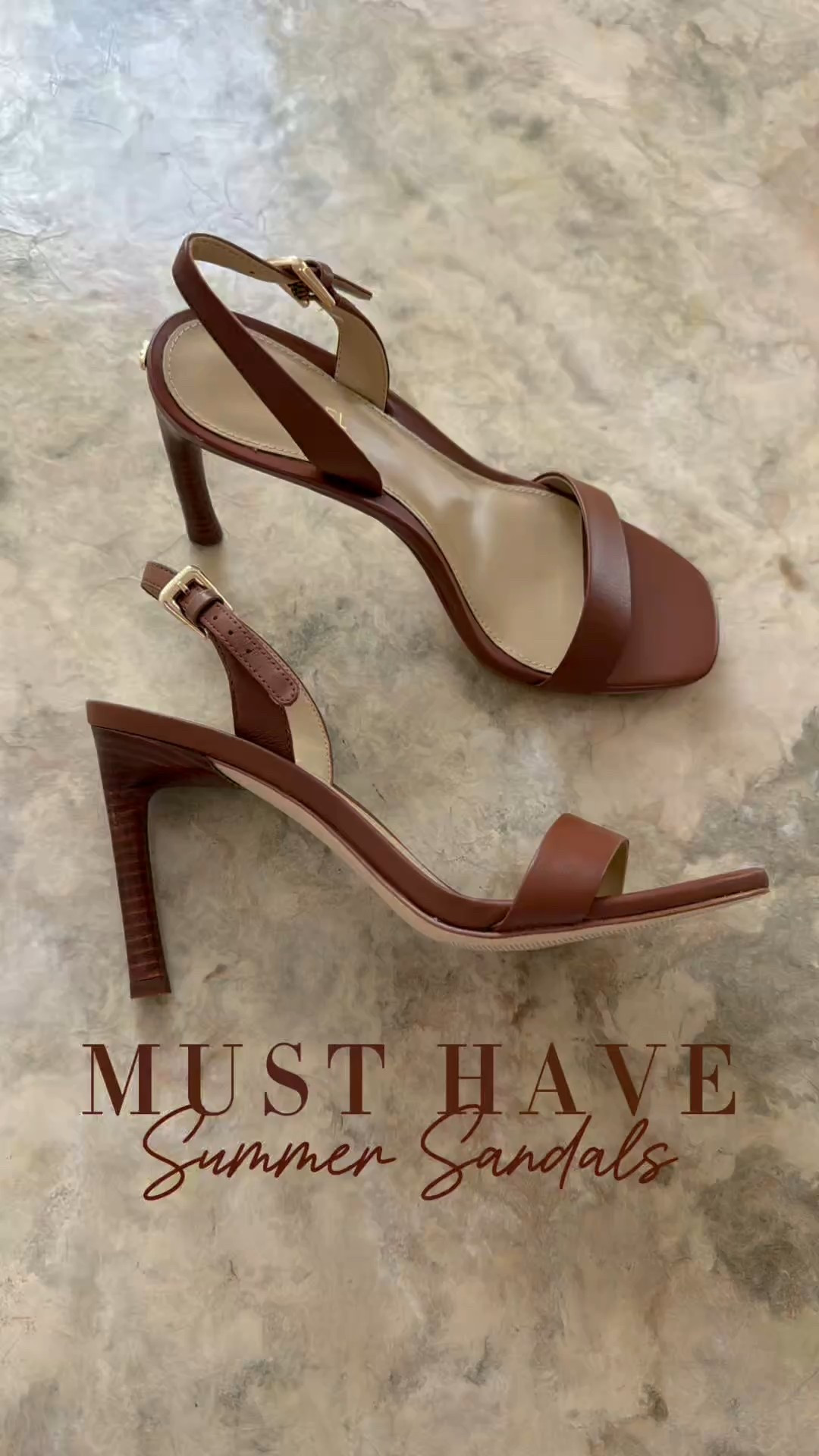 Cognac Brown Open Toe Slingback Leather Sandals with Wooden Heel 🔥

Summer shoes
Summer sandals
Summer heels
Heeled sandals
Open toe heels
Pumps 
Spring shoes
Spring heels 
Brown heels 


#LTKShoeCrush #LTKSeasonal #LTKStyleTip