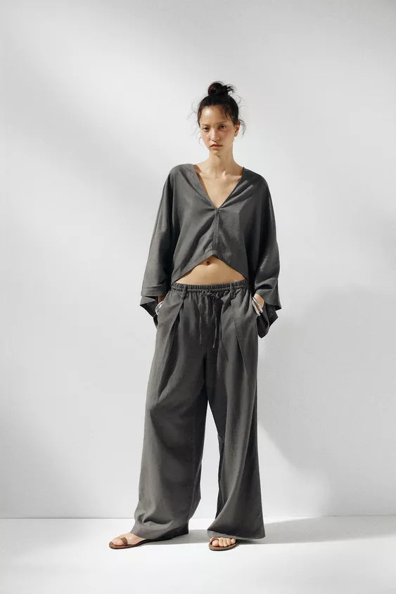 LINEN PANTS | Zara US