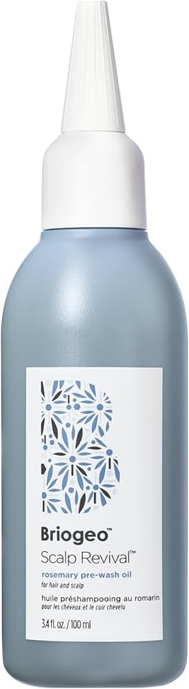 Briogeo Scalp Revival Aceite de prelavado de romero para cabello y cuero cabelludo, tratamiento d... | Amazon (US)