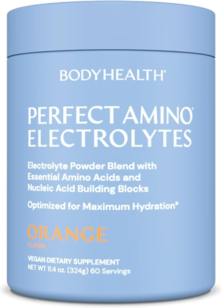 BodyHealth PerfectAmino Electrolytes Powder No Sugar, Keto Sugar Free Fasting Electrolytes Drink ... | Amazon (US)
