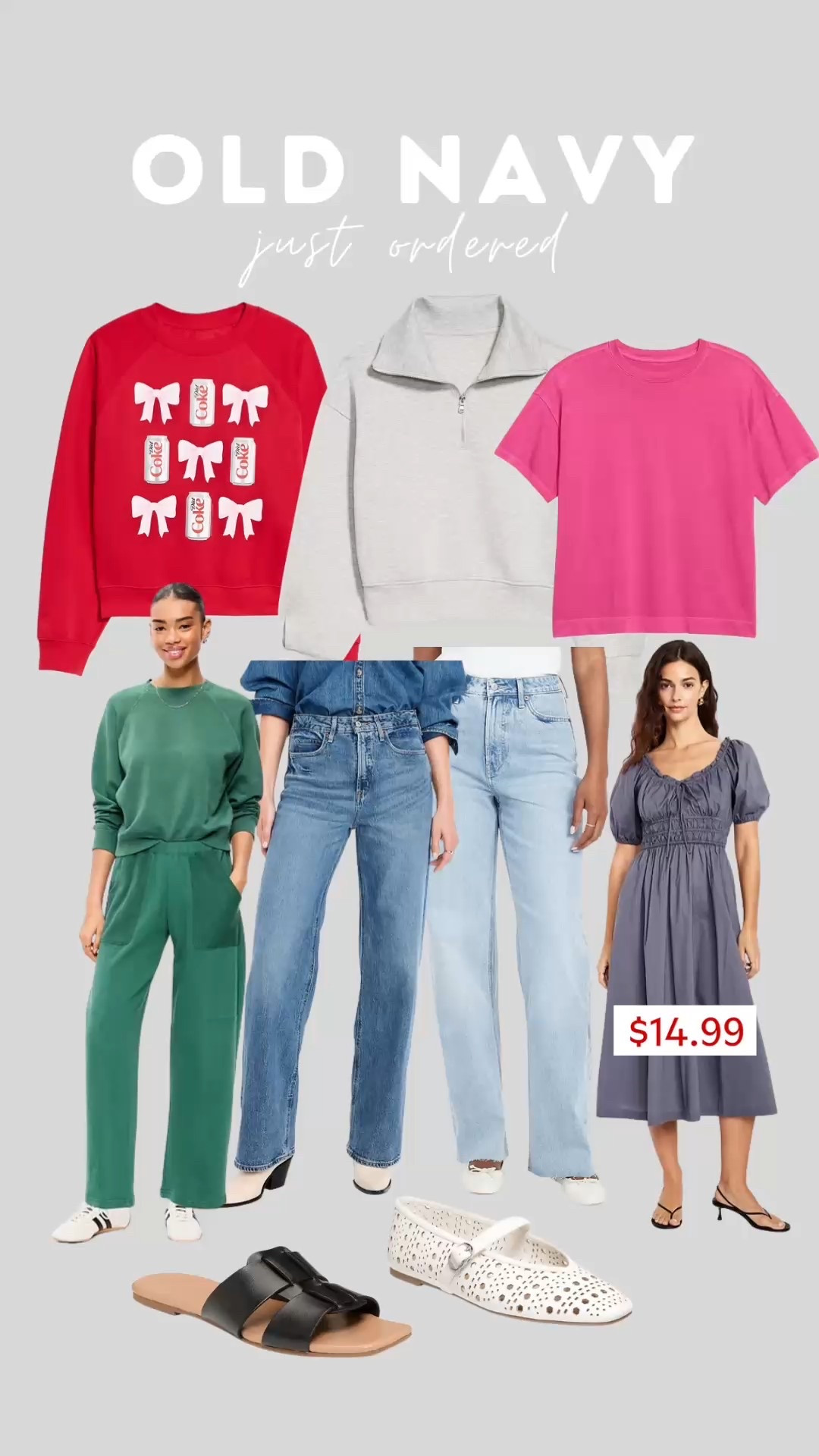 Old Navy order! Cannot wait to do a try on haul! 

#LTKSaleAlert #LTKFindsUnder50 #LTKootd