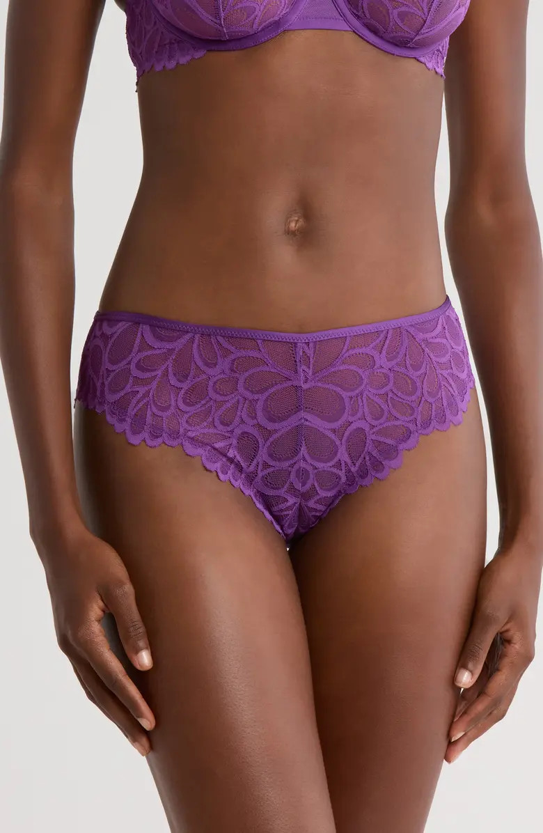 Savage Not Sorry Lace Cheeky Panties | Nordstrom