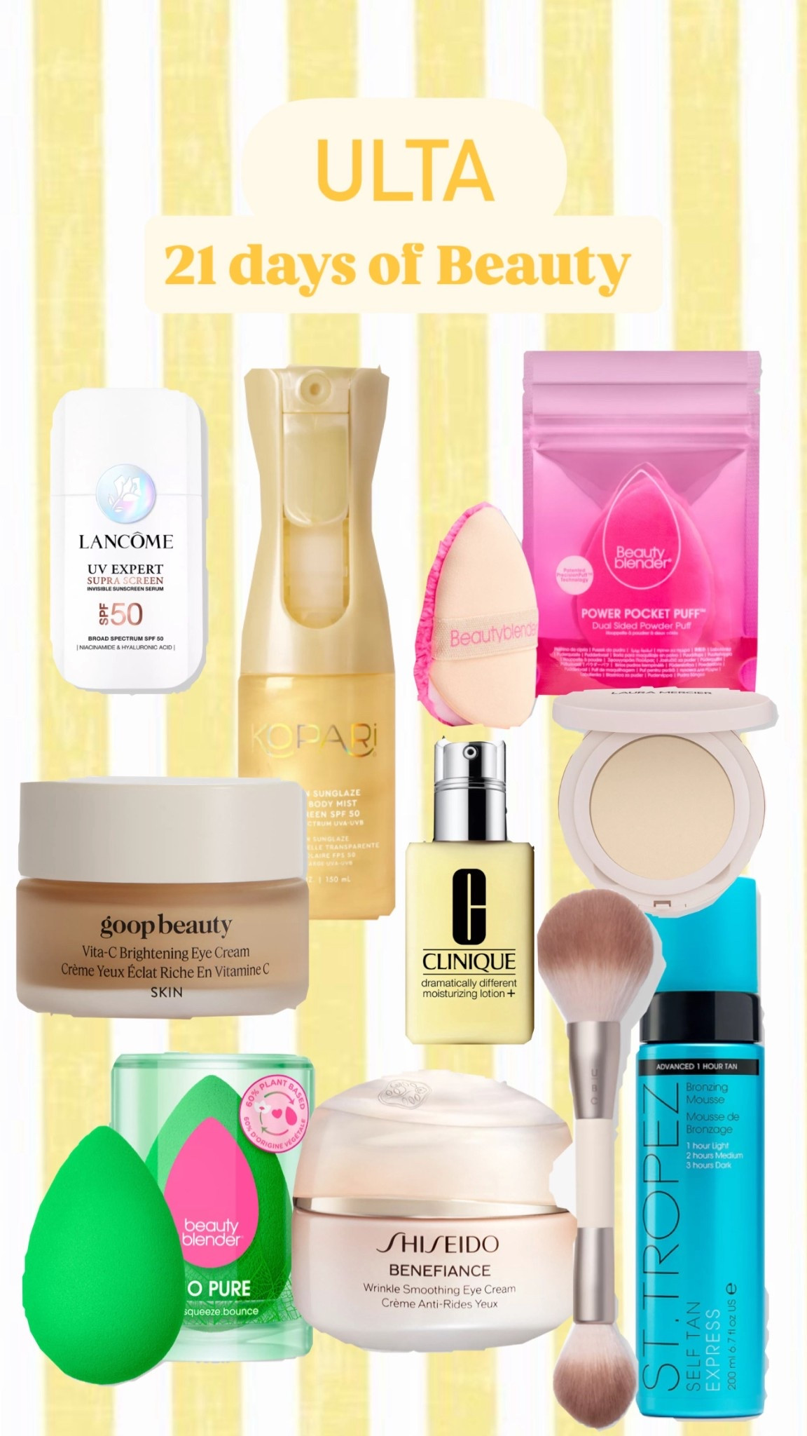 Ultas 21 days of Beauty sale 

#LTKgrwm #LTKBeauty #LTKmomlife