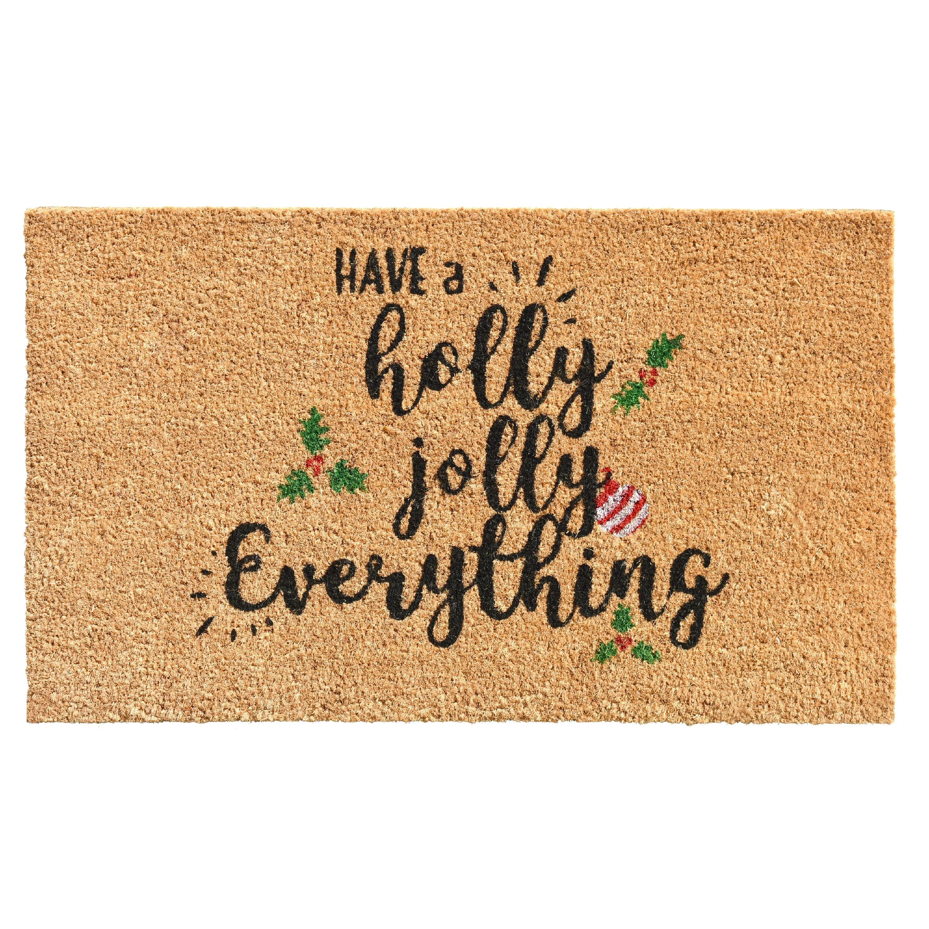 Calloway Mills Holly Jolly Outdoor Doormat | Walmart (US)