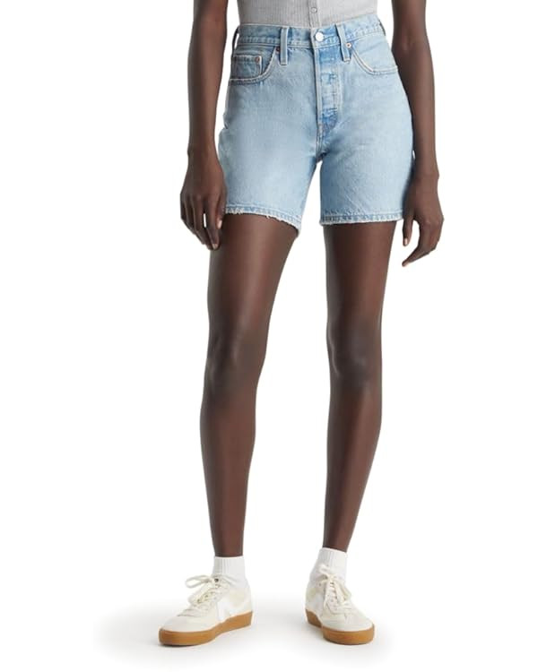 Levi's Women's 501 Mid Thigh Short | Amazon (US)