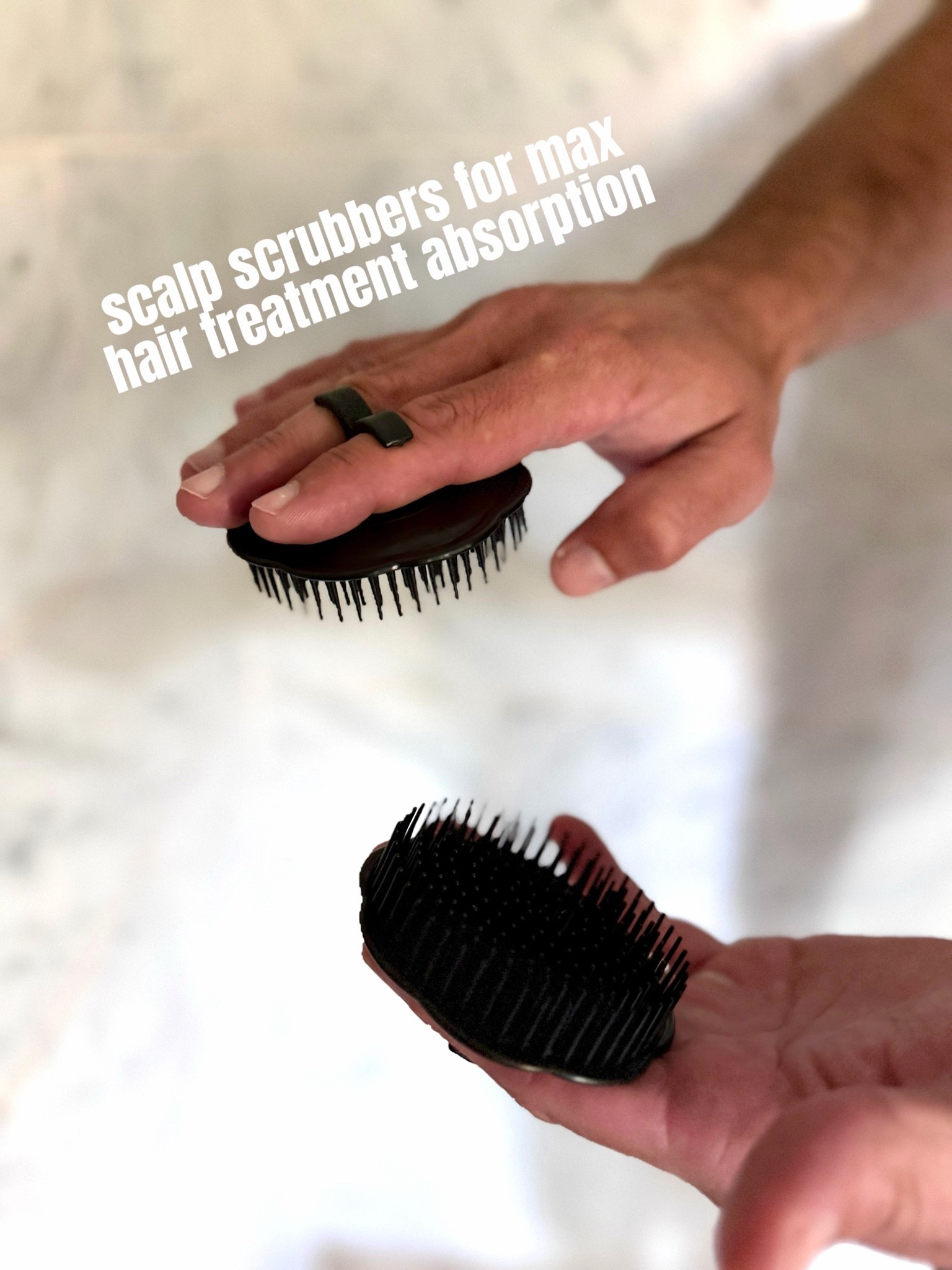 Scalp scrubbers for Maximum Hair Treatment Absorption 💇‍♂️