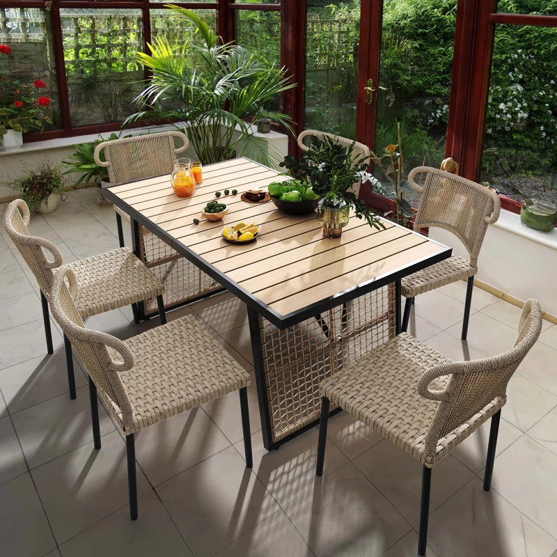 Miesville Outdoor Dining Side Chair | Wayfair North America