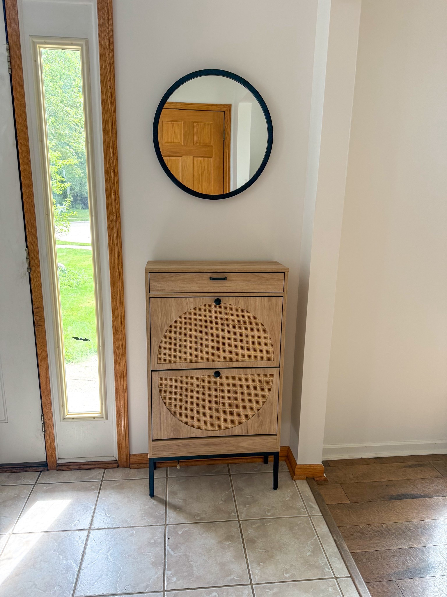 Slowly starting to make our house into a home! This shoe storage is the perfect addition to this small space along with this black round mirror from Target! 



#LTKHome #LTKStyleTip #LTKFindsUnder100