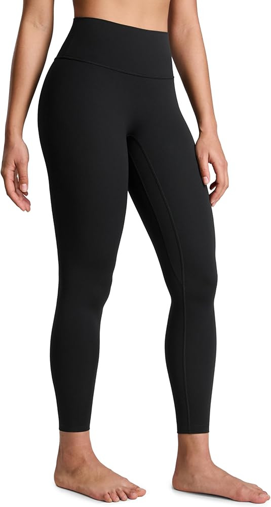 CRZ YOGA SculptAir No Front Seam Yoga Leggings 25" - High Waisted Womens Pants Workout Pilates At... | Amazon (US)