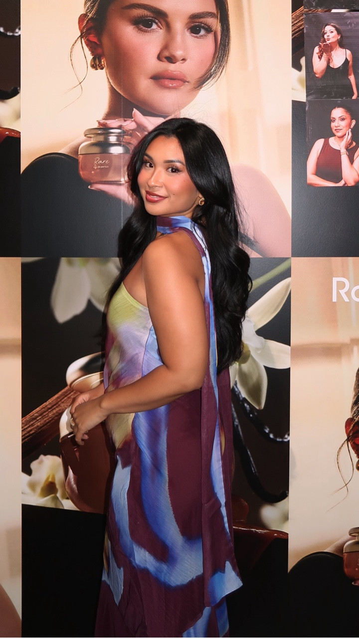 grwm to meet miss @selenagomez 🩷 meeting this beautiful woman has always been on my manifestation moodboard— i’ve looked up to her for years, especially her openness with healing and mental health.

of course we couldn’t get ready without wearing our favorite @rarebeauty products! 

☁️ liquid contour in serene
☁️ liquid blush in happy
☁️ matte bouncy blush in worth & hope
☁️ lip oil stain in hope
☁️ lip gloss in spark