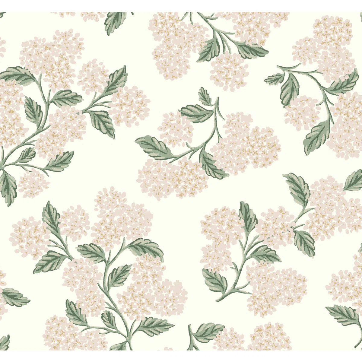 Hydrangea 27' x 27" Wallpaper | Wayfair North America
