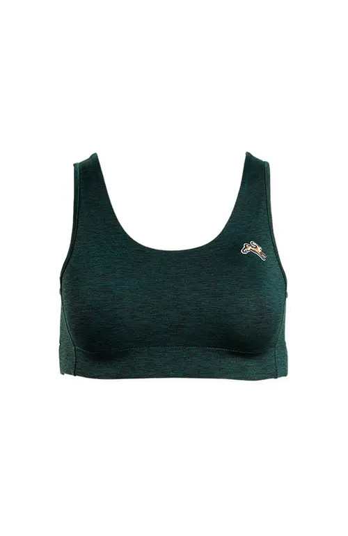 Tracksmith Women's Session Bra in Emerald at Nordstrom, Size X-Small | Nordstrom