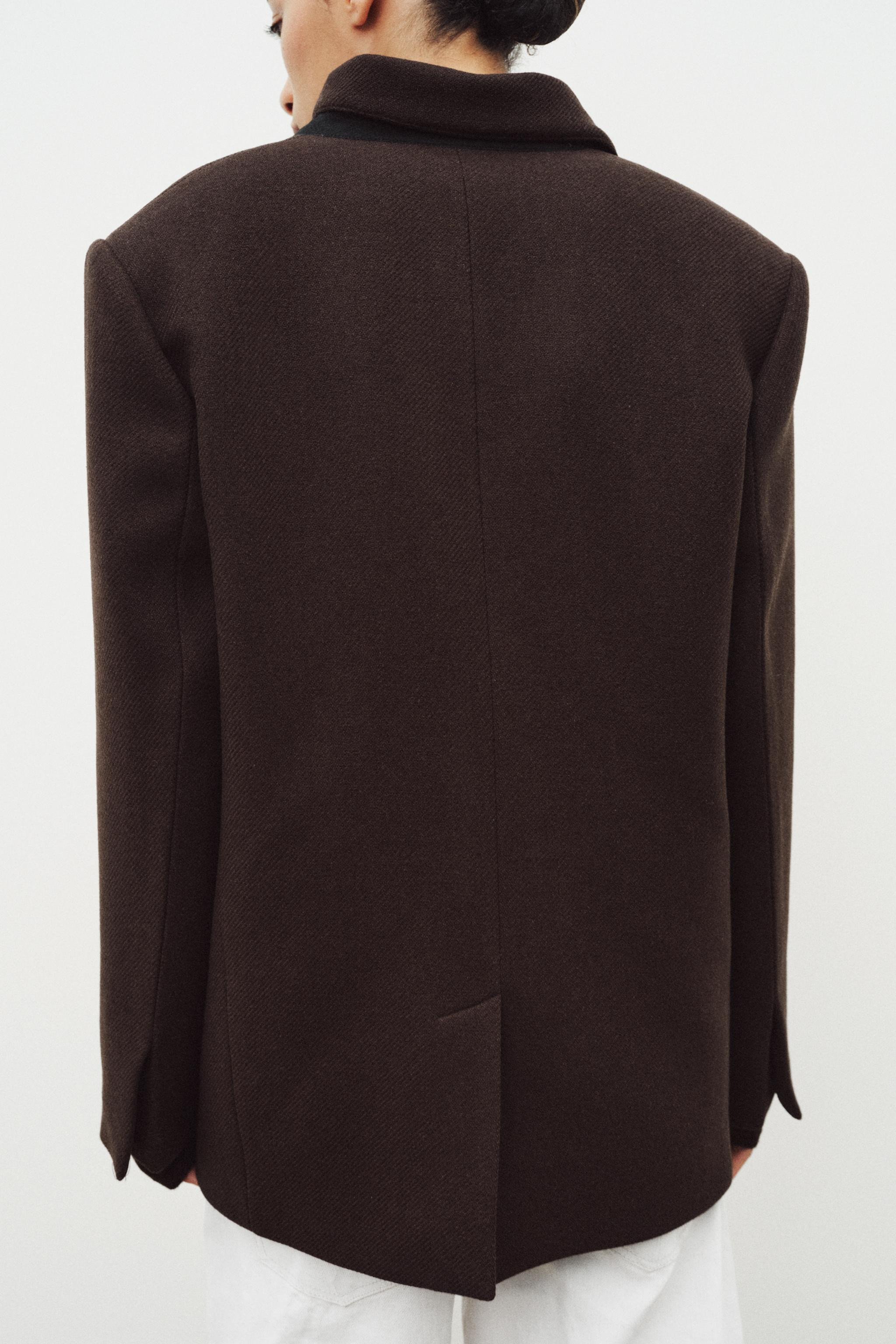 OVERSIZE WOOL BLAZER ZW COLLECTION | Zara UK
