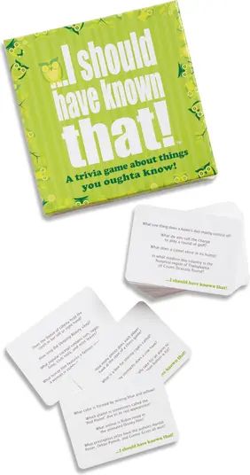 HYGGE GAMES I Should Have Known That Party Trivia Card Game | Nordstrom | Nordstrom