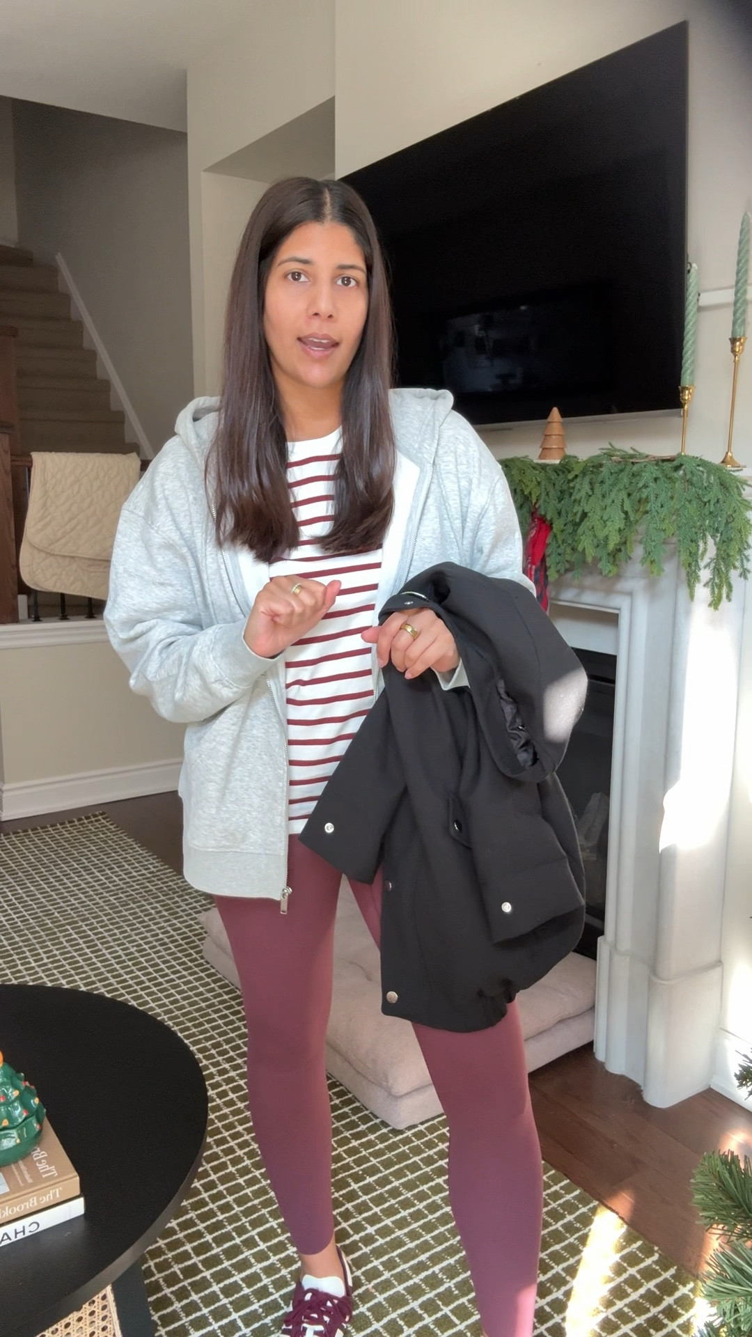 Running errands but make it cute! My favourite leggings from H&M in this beautiful burgundy!

#LTKfitness #LTKfall #LTKstyletip