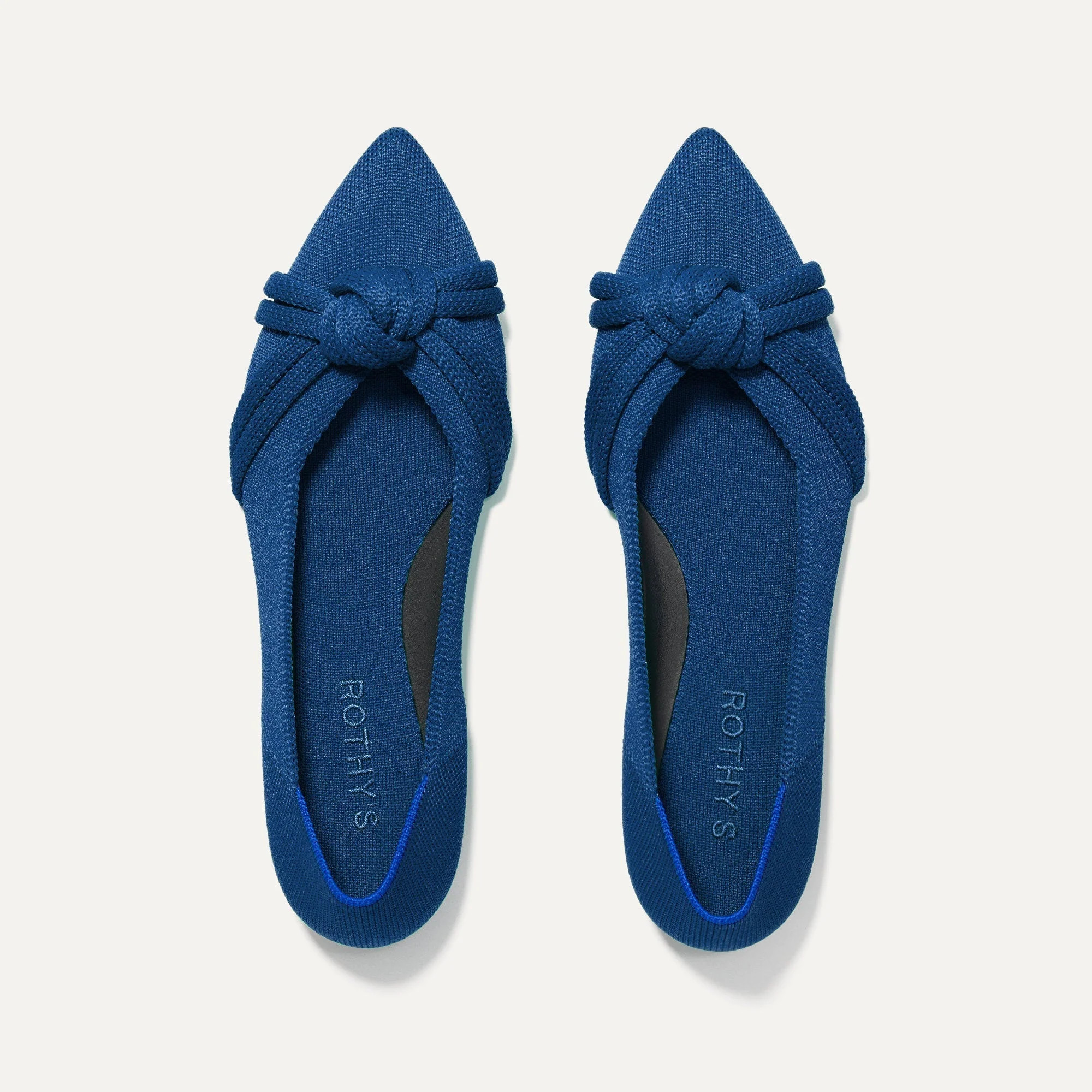 The Knot Point II in Ocean Blue | Women's Flats | Rothy's | Rothy's