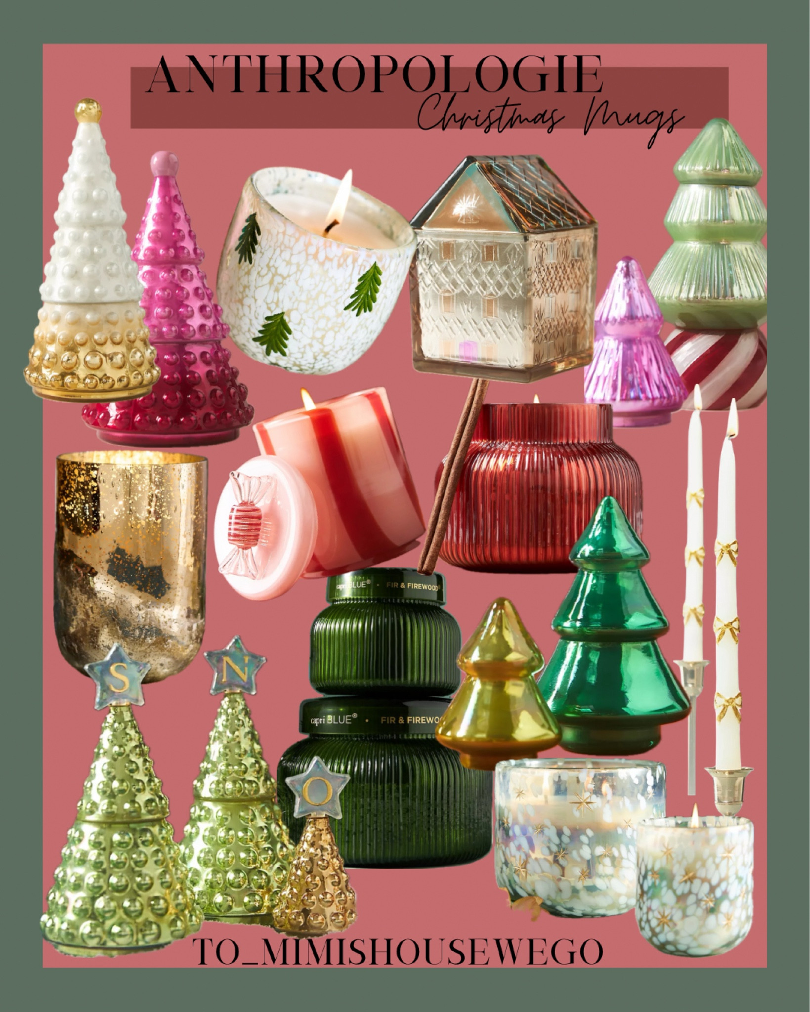 Anthropologie candles: delicious candles and gorgeous decor! Add any of these to your Christmas decor  

#LTKHome #LTKSeasonal #LTKFamily