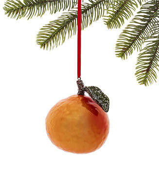 Holiday Lane Foodie Orange Ornament, Created for Macy's - Macy's | Macy's
