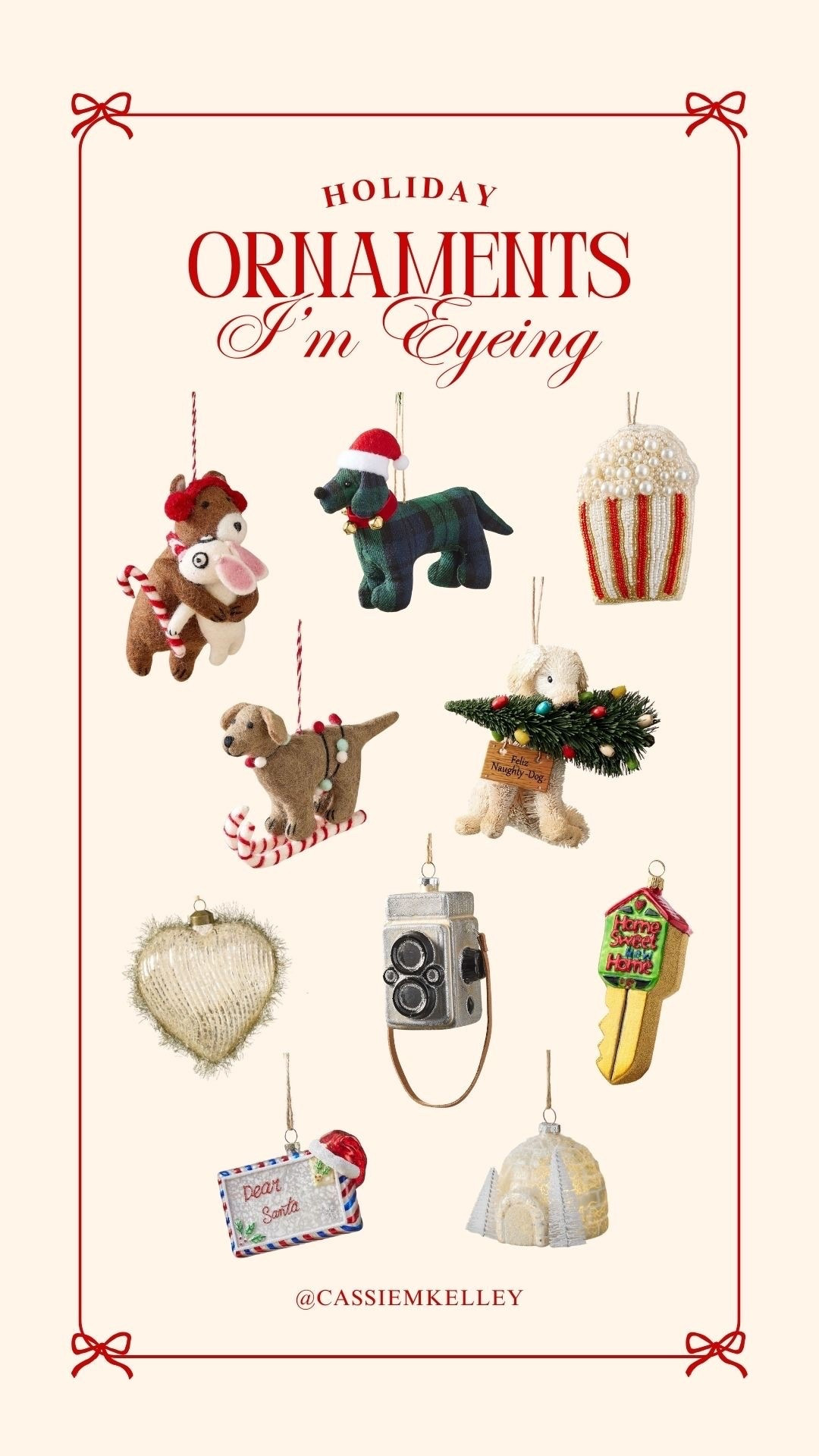 Cute vintage vibe ornaments I’m eyeing! 

#LTKHome #LTKHoliday