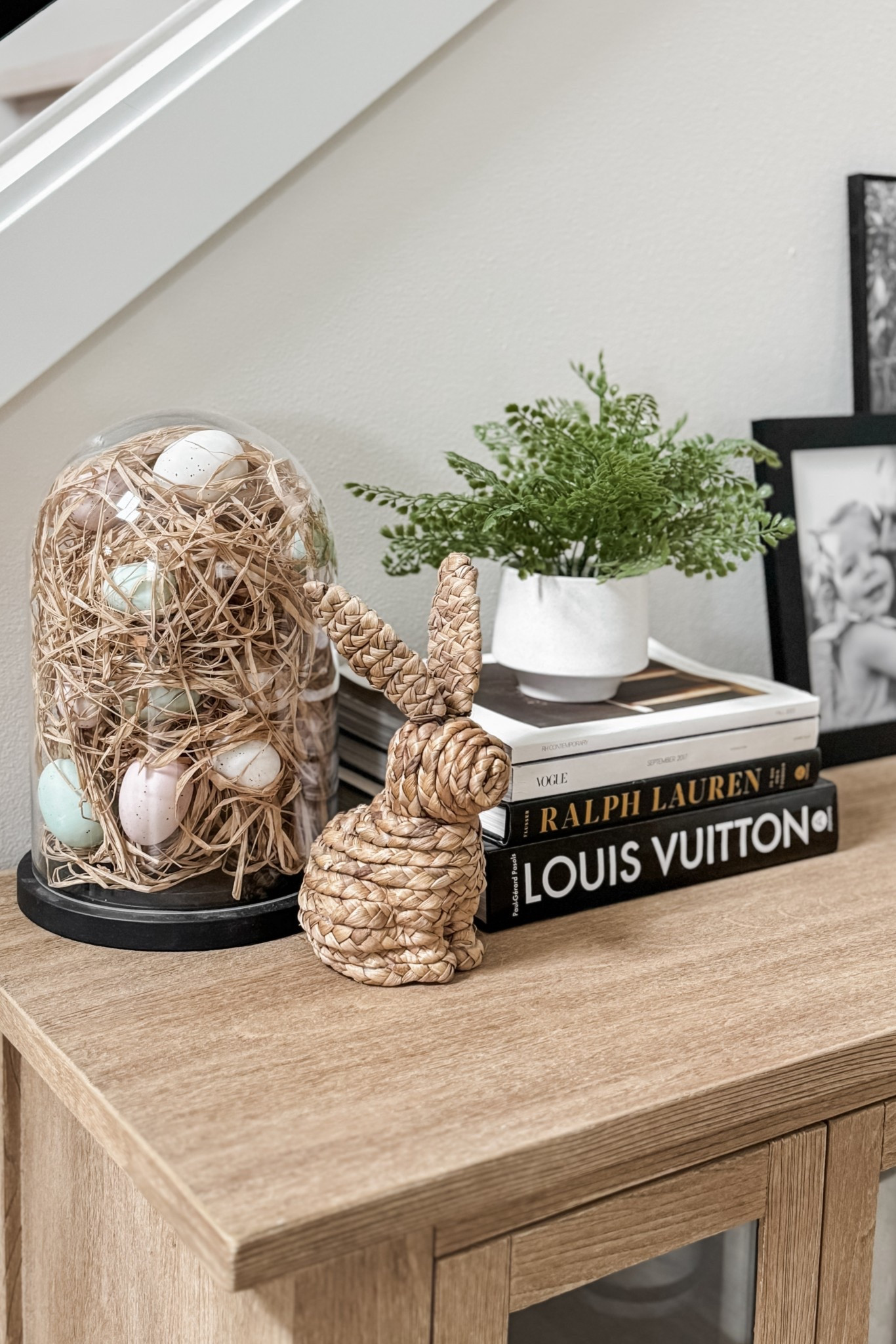 #LTKSpring has sprung in our entryway! 🥚🪴🐇

*the woven bunny is from a couple of years ago in the Bullseye’s Playground at Target

#LTKSeasonal #LTKHome