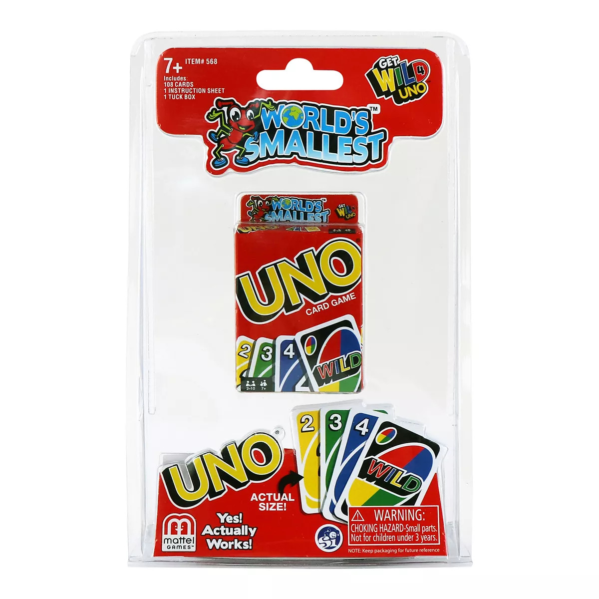 World's Smallest Uno Game | Kohl's