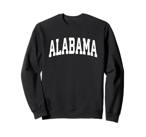 Alabama Crewneck Sweatshirt Sports College Style State USA. Sweatshirt | Amazon (US)