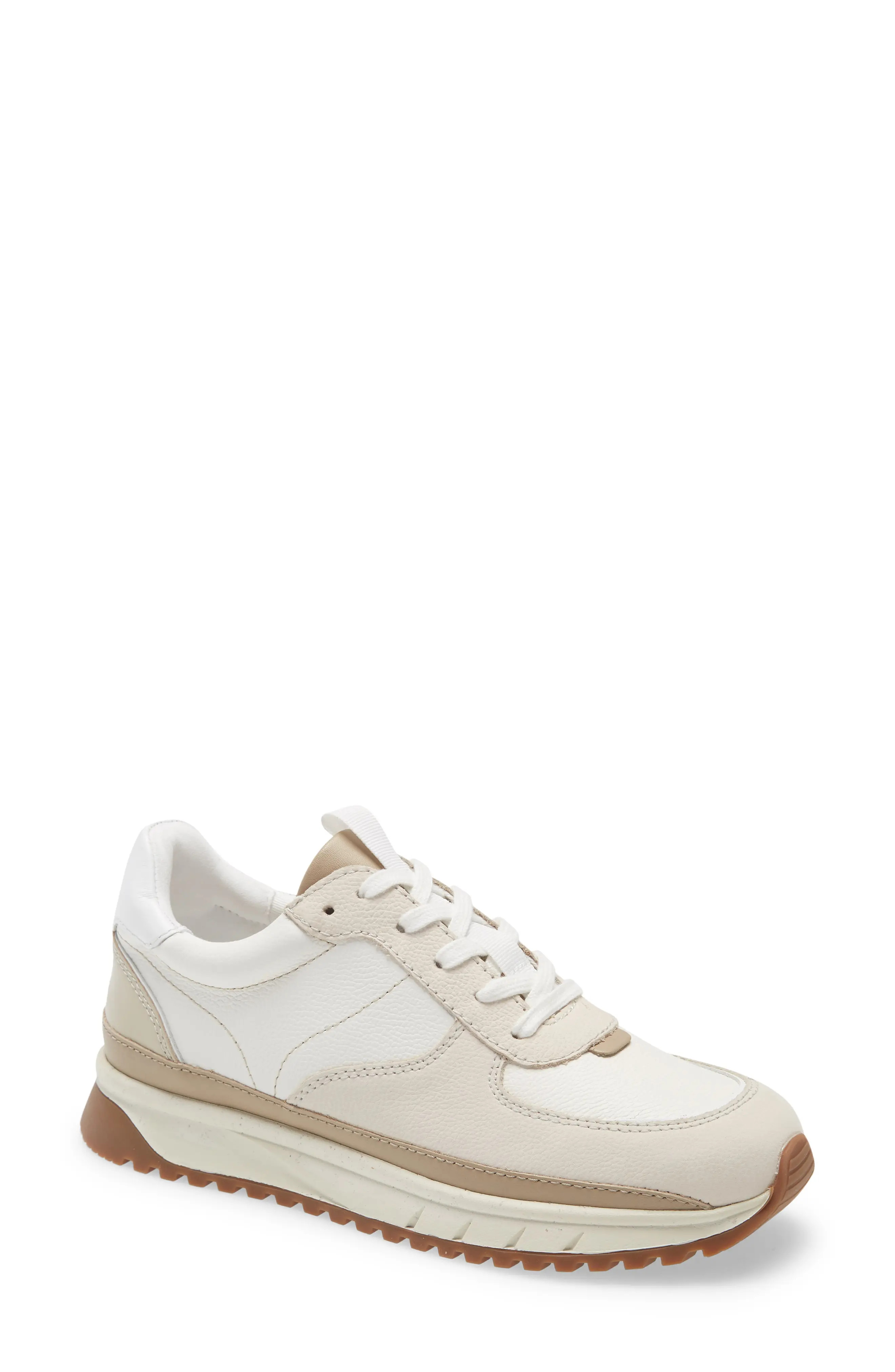 Madewell Kickoff Trainer Sneaker in Antique Cream Multi at Nordstrom, Size 8 | Nordstrom
