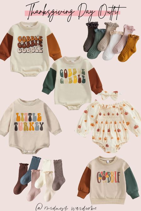 Thanksgiving Day baby and toddler outfit ideas! Arrive before Thursday!

#LTKfindsunder50 #LTKbaby #LTKSeasonal