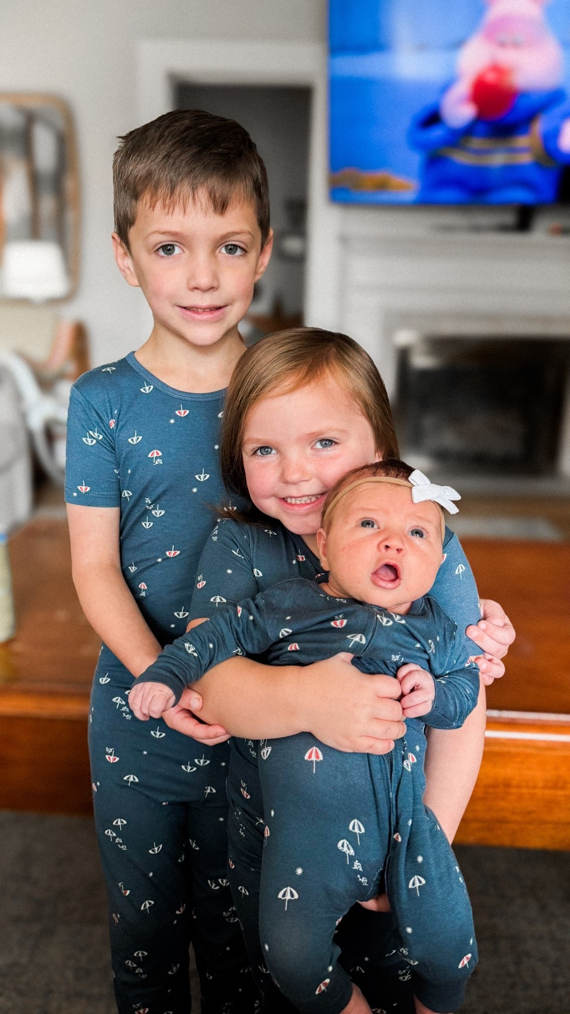 matching jammies ☂️🤍

#LTKootd #LTKmomlife #LTKBaby