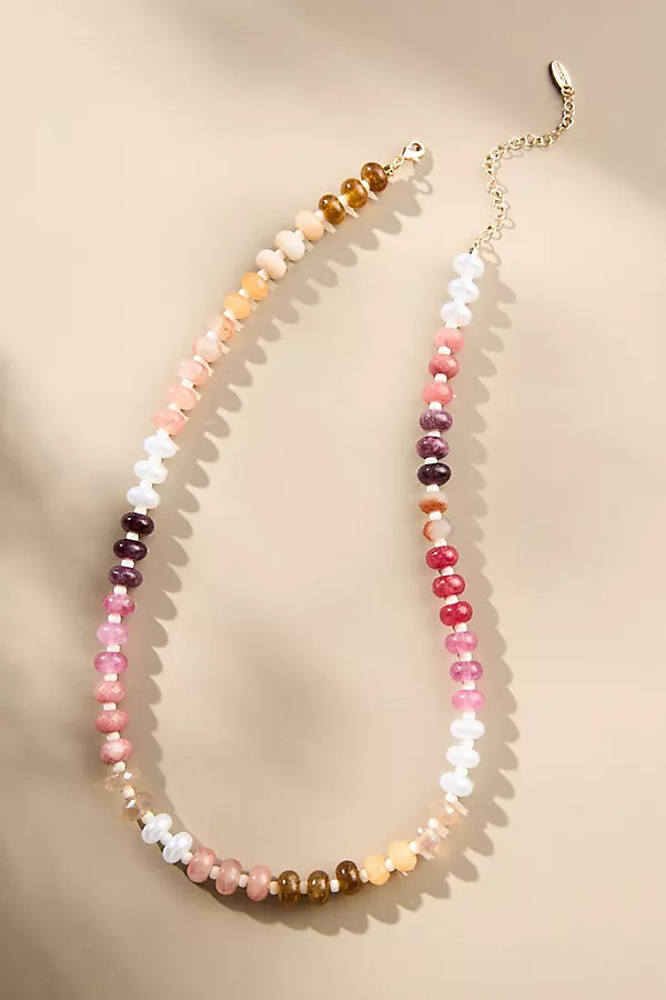 Rainbow Stone Necklace | Anthropologie (US)