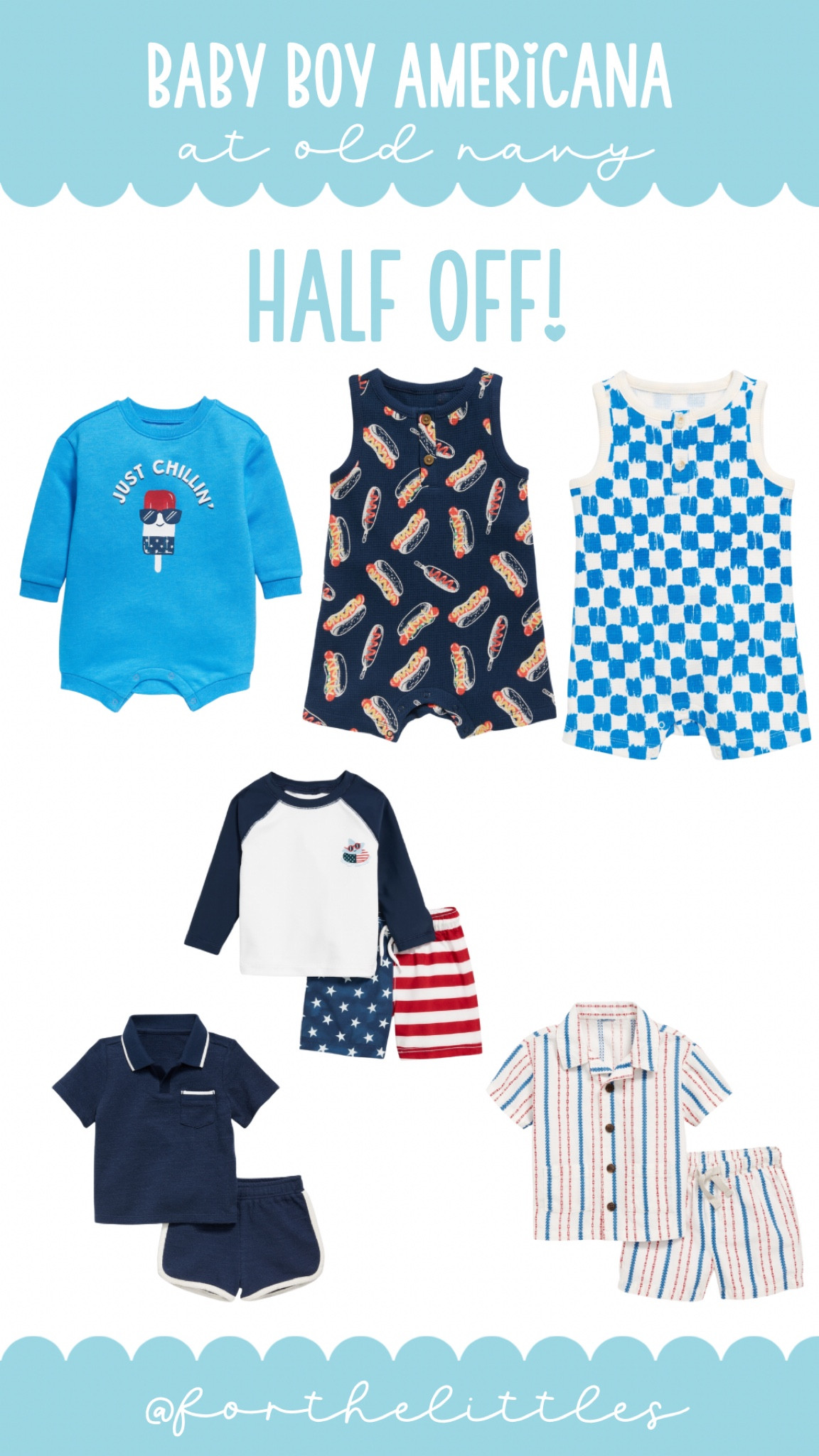 Baby boy Americana 50% off at Old Navy!

#LTKKids #LTKSaleAlert #LTKSeasonal