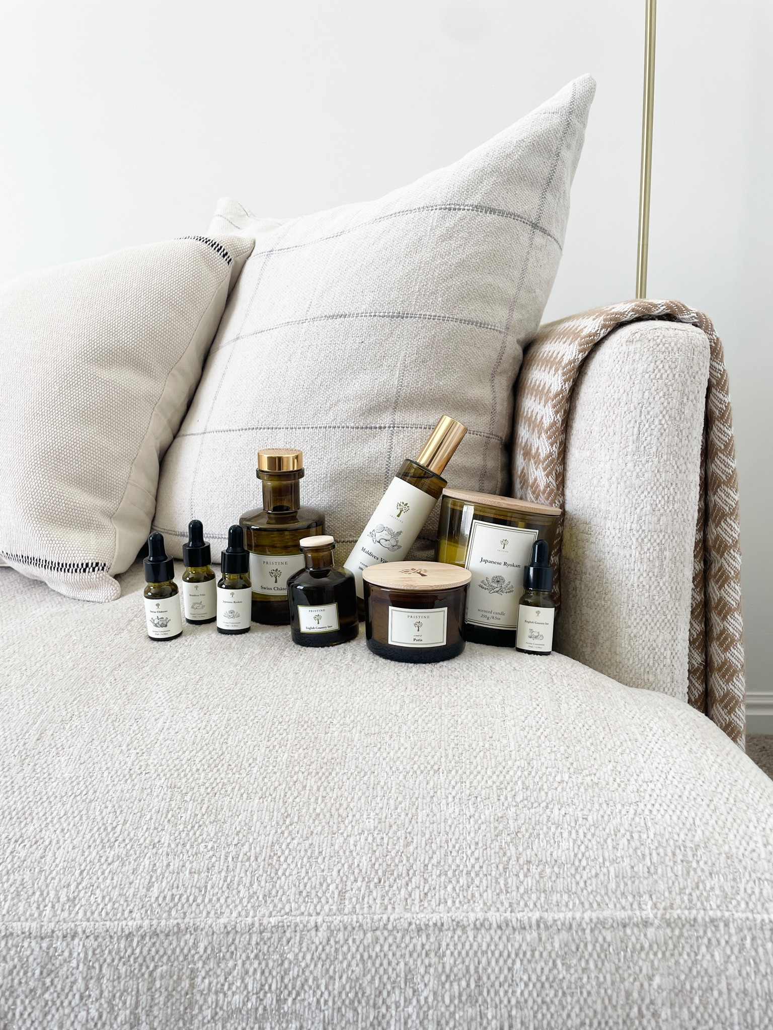 An absolute gem of a home scent collection! Your home is begging for a little TLC 🤍 have you ever gone to a nice hotel and wish you could take the scent of luxury home with you? Well this is your chance!

❤️ Top Favorite Scents ❤️
Swiss Château
Maldives Villa
Japanese Ryokan





#hotel #bedroom #home #homedecor #luxury #inspo #neutral #Amazon #Sofa #pillow #decor #candle #find #finds #cozy #modern #traditional #travel #season #summer #ad

#LTKstyletip #LTKFind #LTKhome