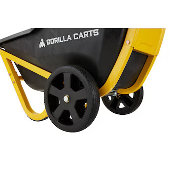 Gorilla Carts 7-cu ft Poly Yard Cart | Lowe's