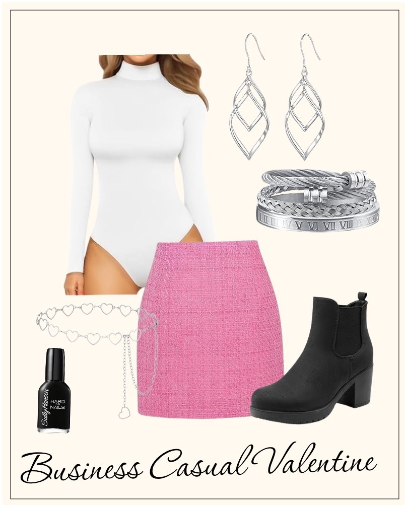 Valentine’s Day work wear business casual outfit idea 

#LTKootd #LTKSeasonal #LTKWorkwear