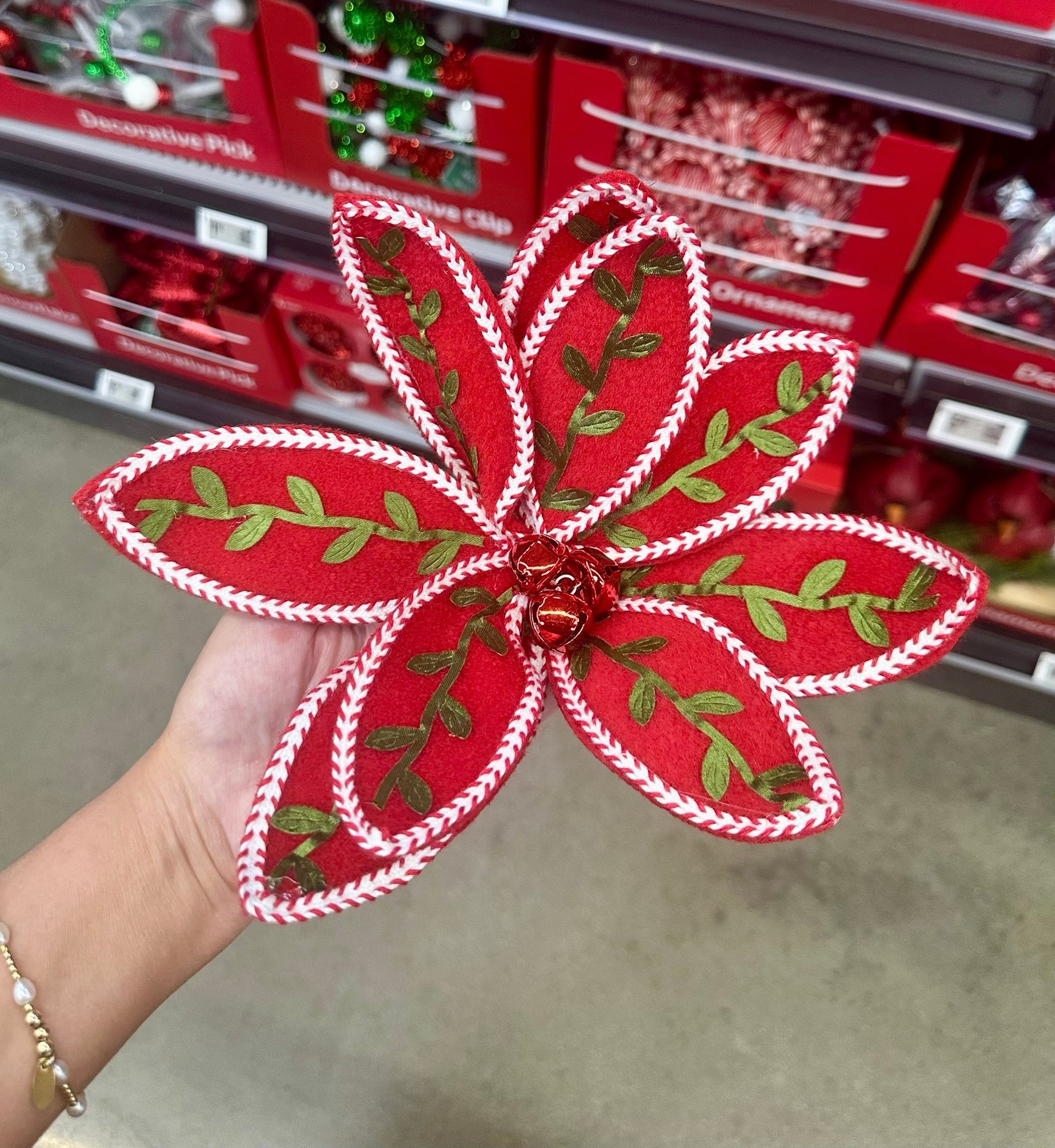 Another Beautiful Walmart Christmas Ornament 

Red Poinsettia Christmas Clip Ornament

Christmas Tree. Christmas Tree Ornament. Trim the Tree. Deck the Halls. Christmas Decorations. Traditional Christmas.

#LTKSeasonal #LTKHome