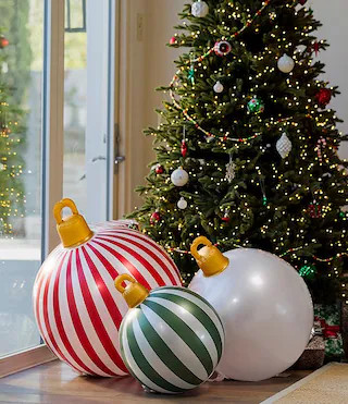 LED Classic Inflatable Ornaments 3-PIece Set | Dillard's