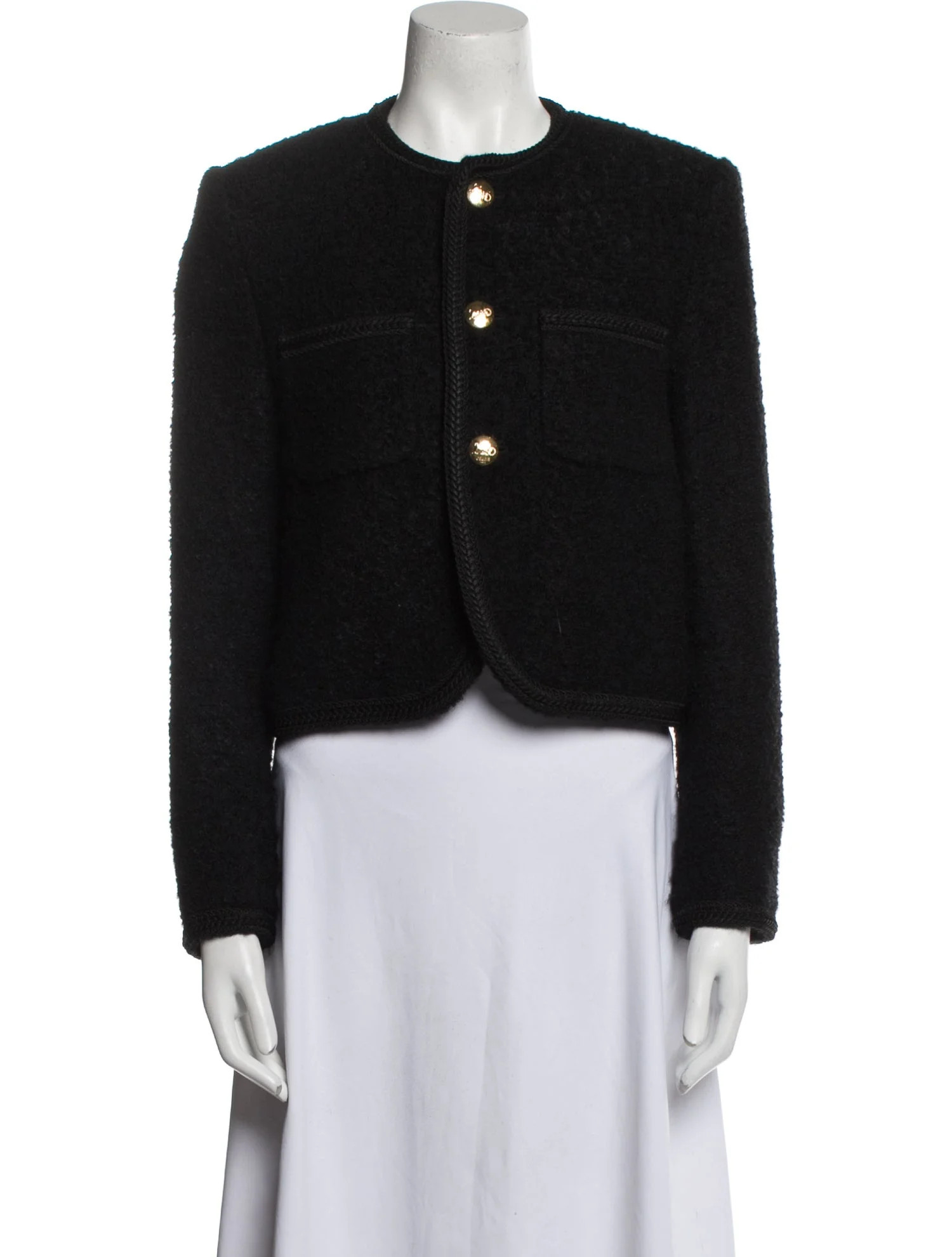 Tweed Pattern Jacket | The RealReal