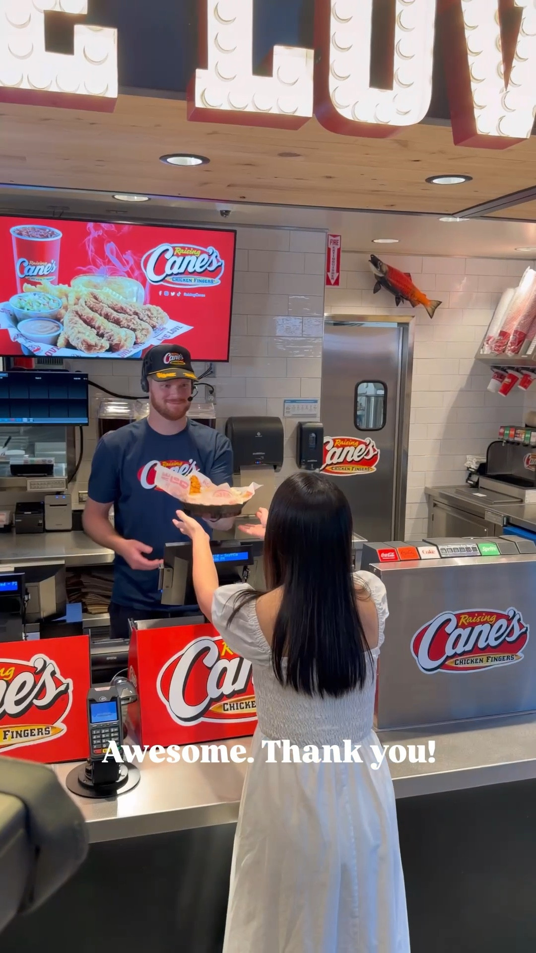 A pinch me moment when you get to order @raisingcanes from Sam Darnold!! The Box Combo was so good and I can’t wait for Raising Cane’s to open its first Seattle location on Feb 17! #samdarnold #raisingcanes

#LTKvlog #LTKfoodie #LTKdayinmylife