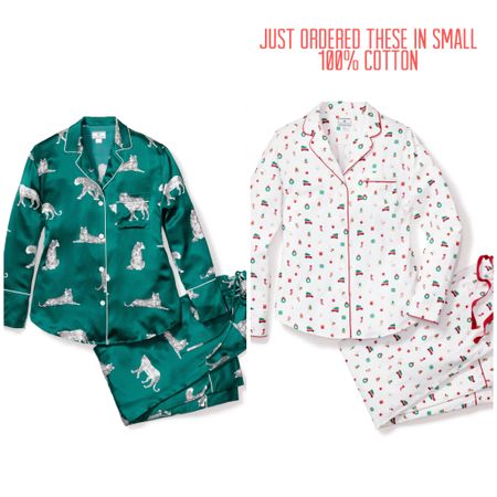 Pajamas. Christmas PJs. Holiday pajamas. Matching pajamas. Silk pajamas  

#LTKSeasonal #LTKGiftGuide #LTKHoliday