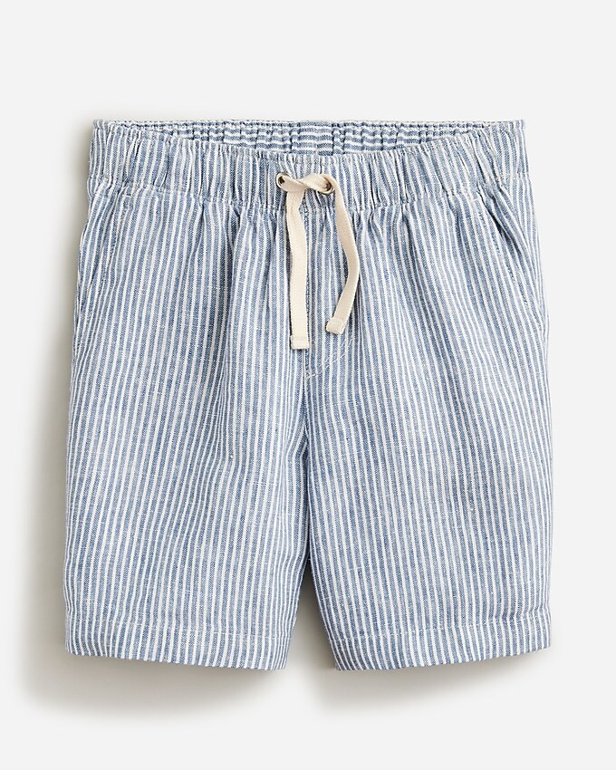 Kids' printed pull-on linen short | J. Crew US