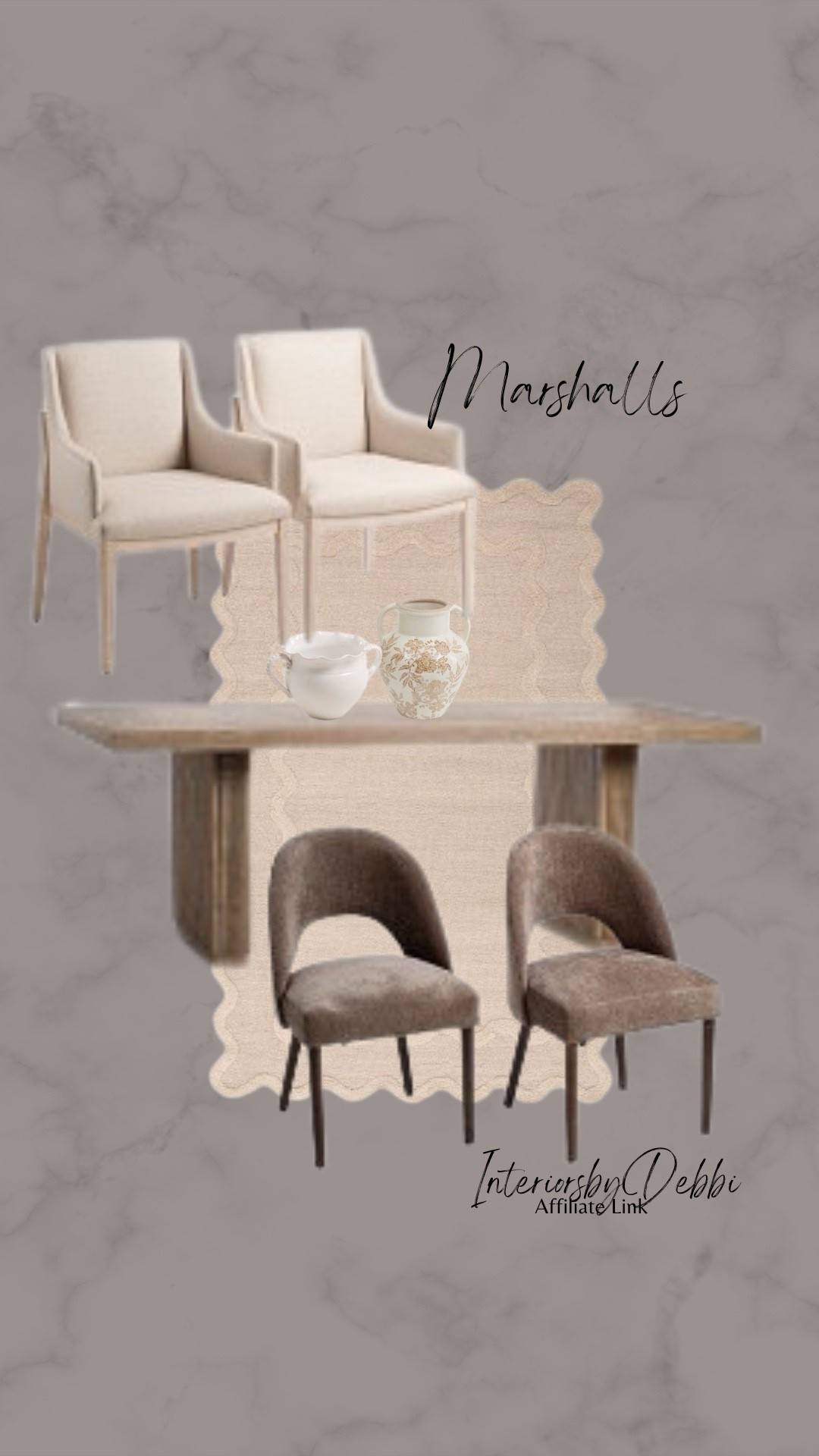 Marshall’s Finds
Area rug, dining chairs, dining table, vases, transitional home, modern decor, amazon find, amazon home, target home decor, mcgee and co, studio mcgee, amazon must have, pottery. barn, Walmart finds, affordable decor, home styling, budget friendly, accessories, neutral decor, home finds, buy new arrival, coming soon, sale alert, high end look for less, Amazon favorites, Target finds, cozy, modern, earthy, transitional, luxe, romantic, home decor, budget friendly decor #marshalls

#LTKHome #LTKSeasonal