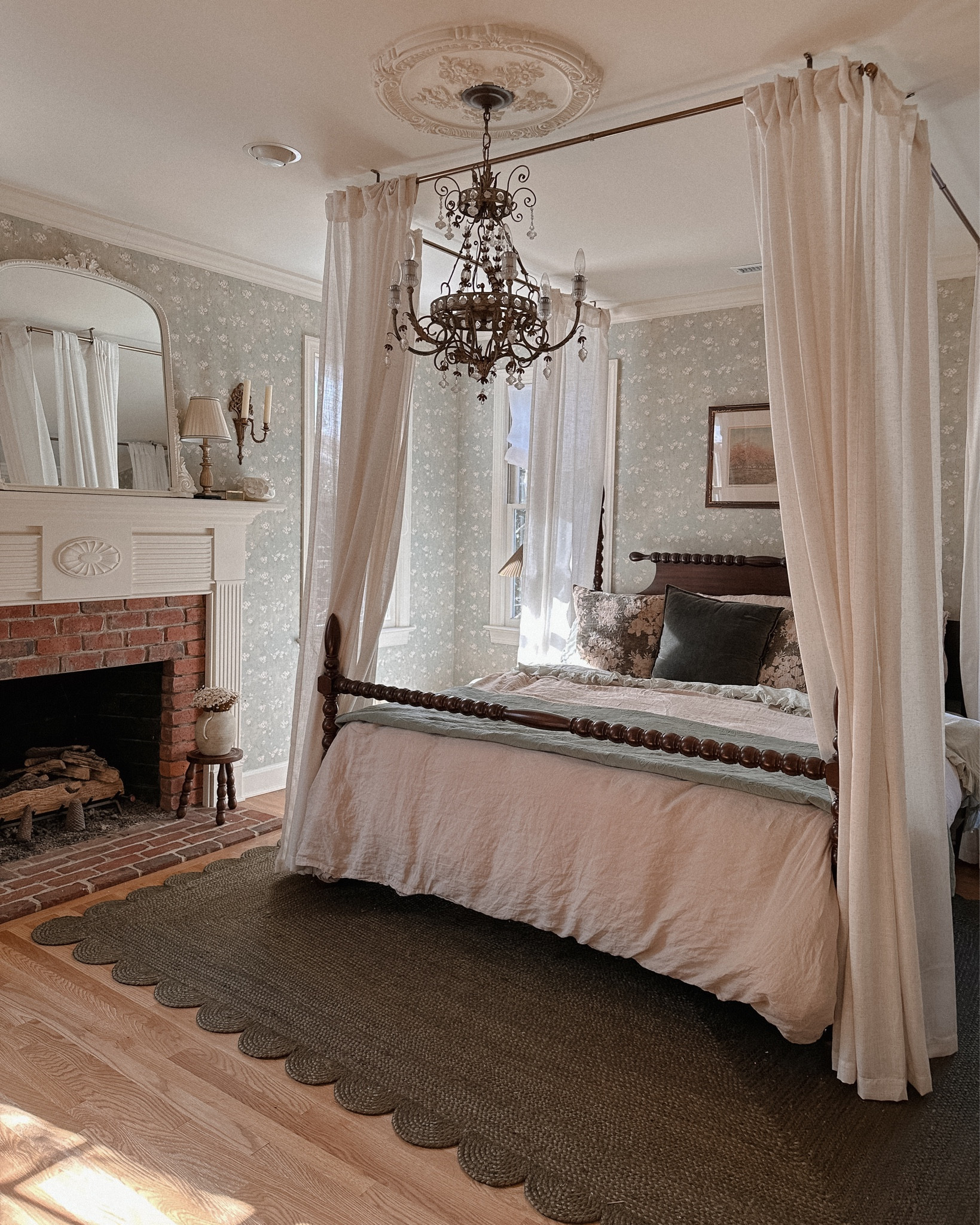 Our new bedroom 🤍 decor details linked below! 

#LTKhome