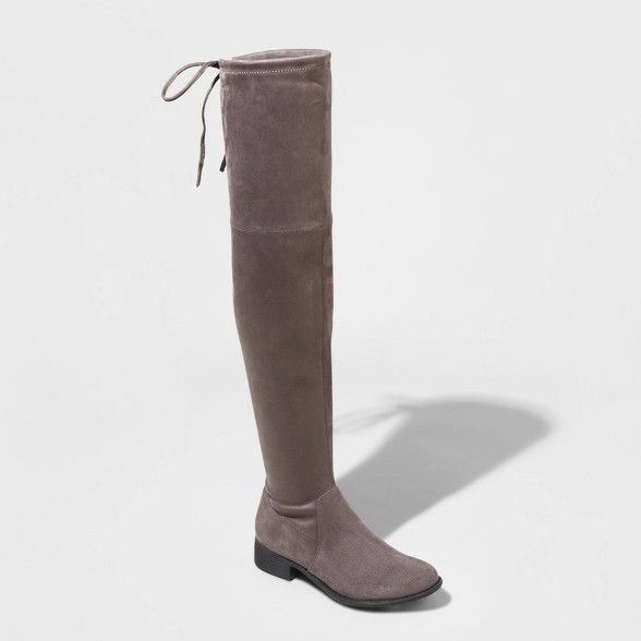 Women's Sidney Microsuede Over the Knee Boots - A New Day™ | Target