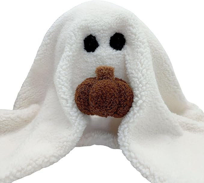 2023 New Gus The Ghost with Pumpkin Pillow, 12"x 13" Halloween Plush Toy Gift Halloween Squishabl... | Amazon (US)