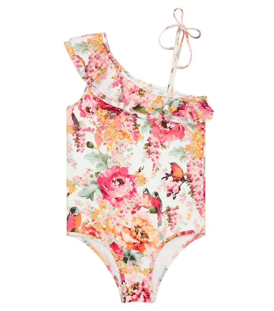 Mae Frill floral swimsuit | Mytheresa (INTL)