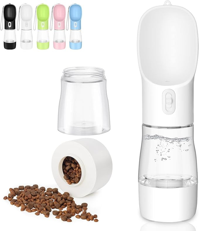 Misthis Portable Dog Water Bottle - Multifunctional Outdoor Pet Dispenser for Walking Traveling H... | Amazon (US)