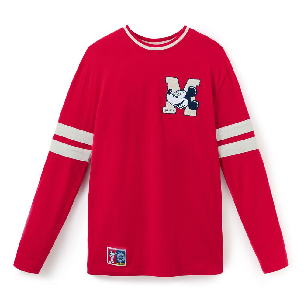 Mickey Mouse Collegiate Long Sleeve T-Shirt for Adults – Walt Disney World | Disney Store