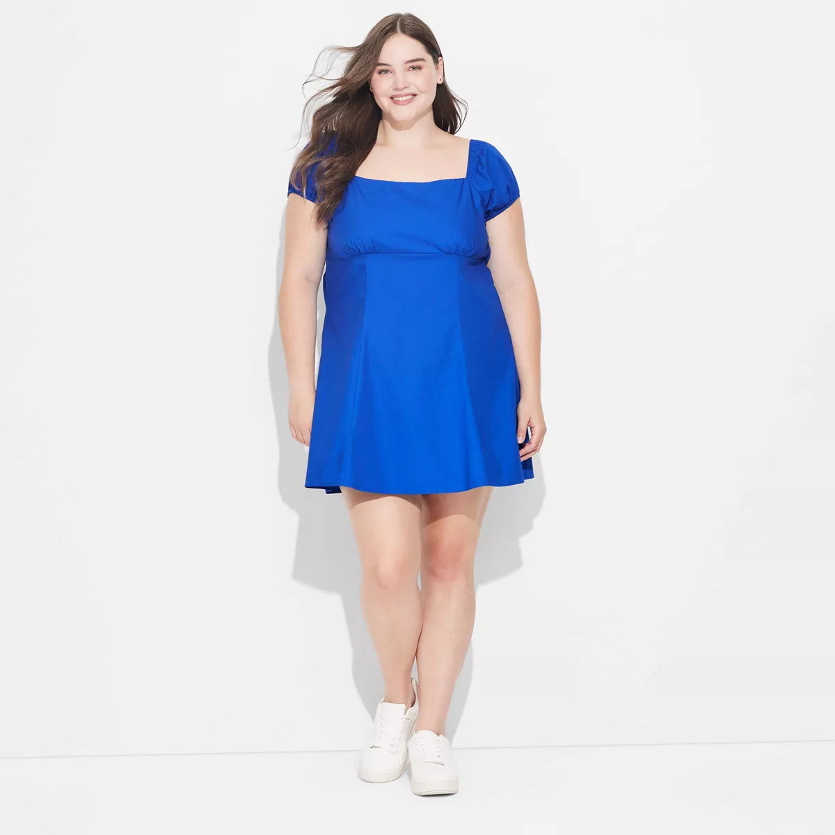 Women's Game Day Puff Short Sleeve Mini Dress - Wild Fable™ | Target