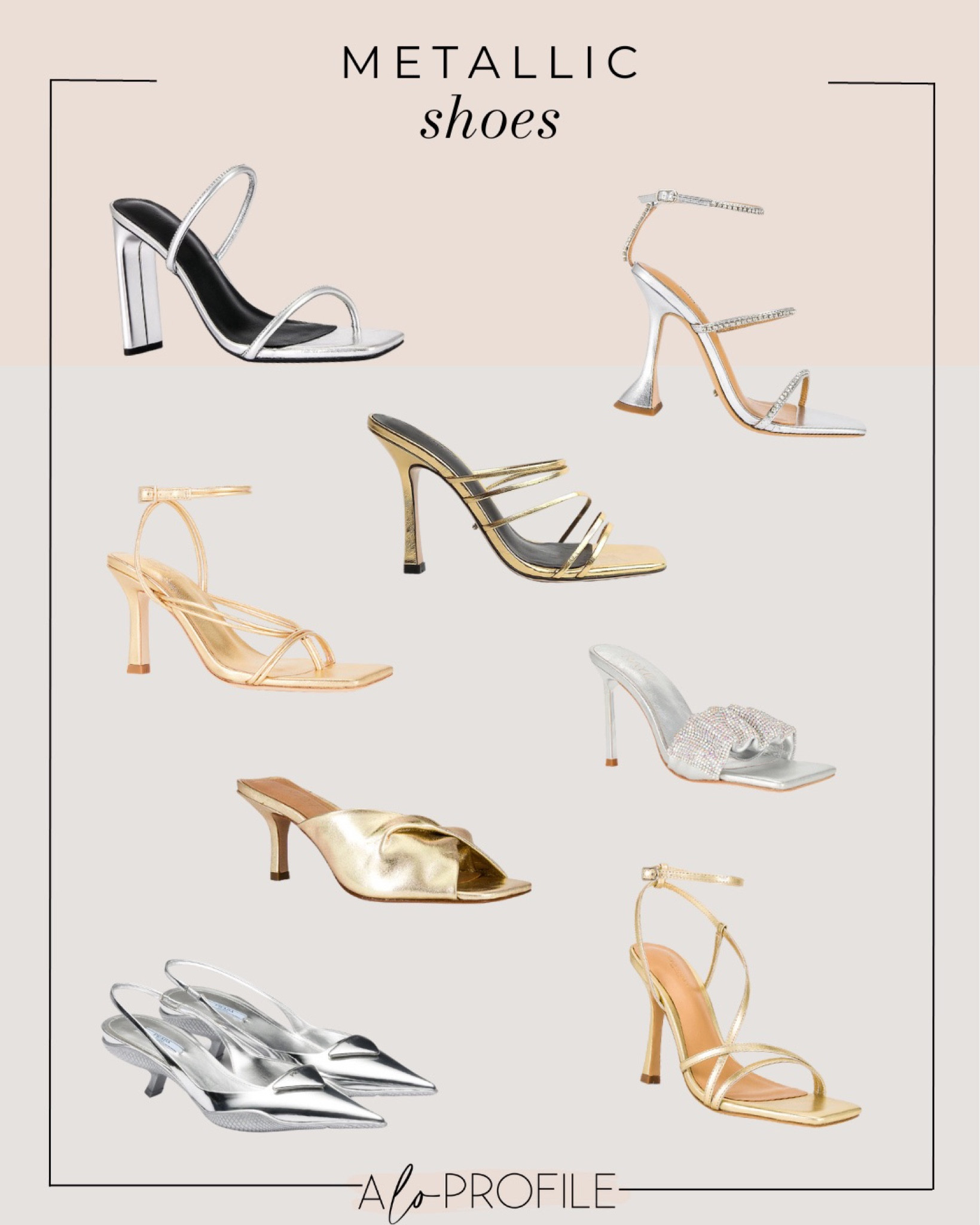 Metallic shoes for a night out! // revolve shoes, metallic shoes, gold heels, silver heels, spring heels, night out heels

#LTKshoecrush