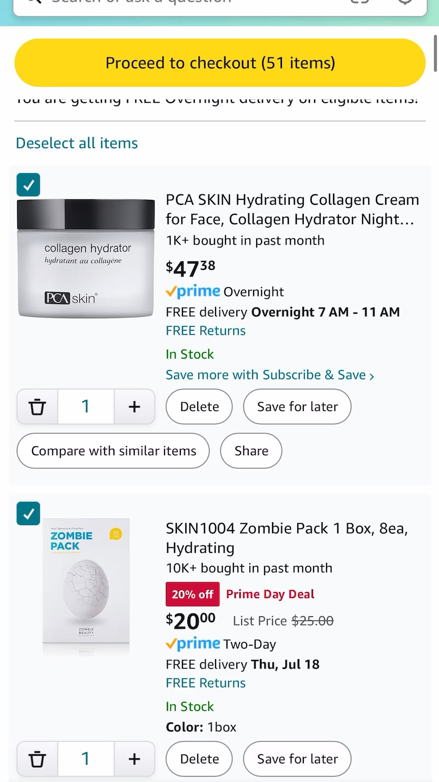 Amazon Prime Day 🛍️🛒

Kids 
Skincare 
Electronics 

#LTKKids #LTKFamily #LTKSaleAlert